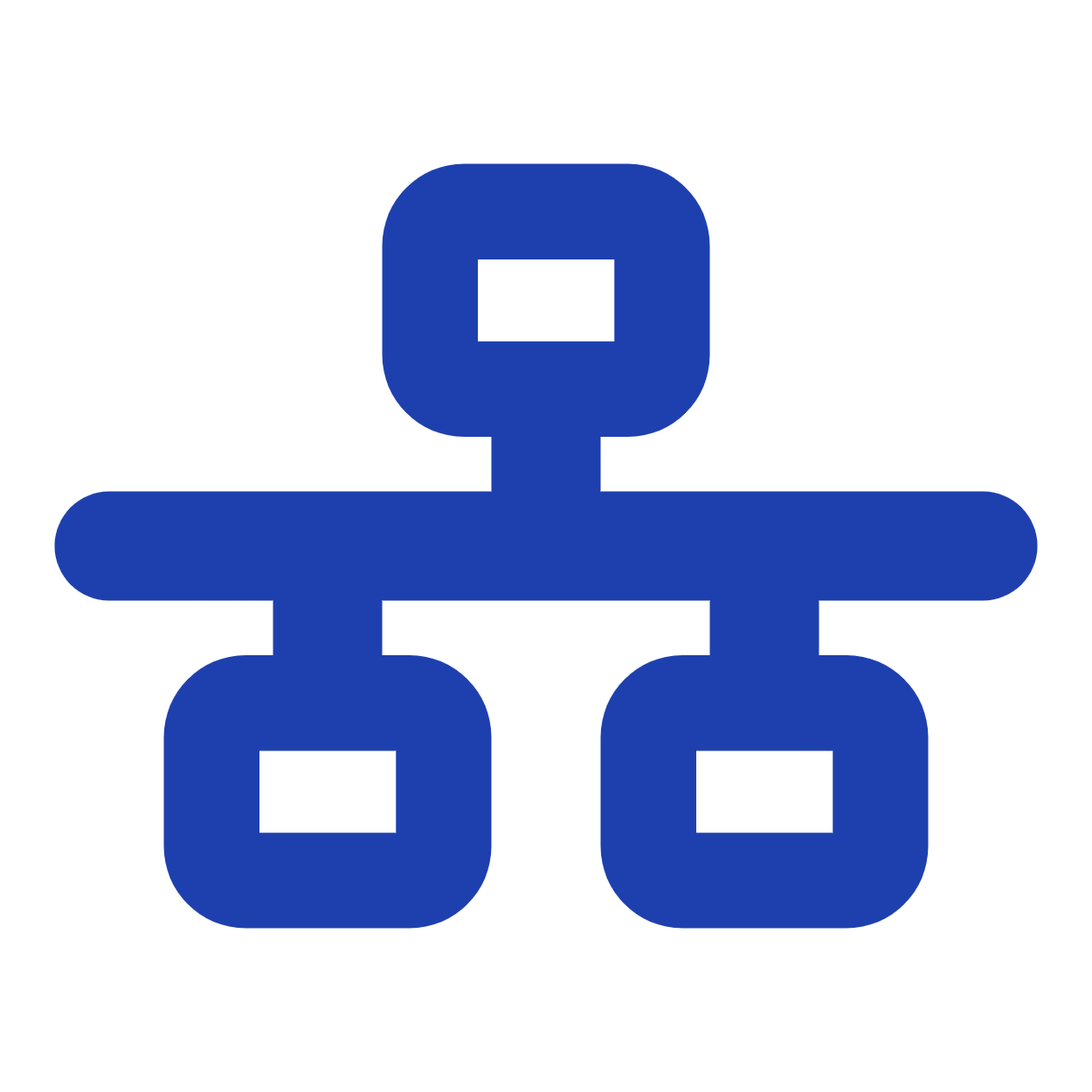 Disconnected CRM systems icon
